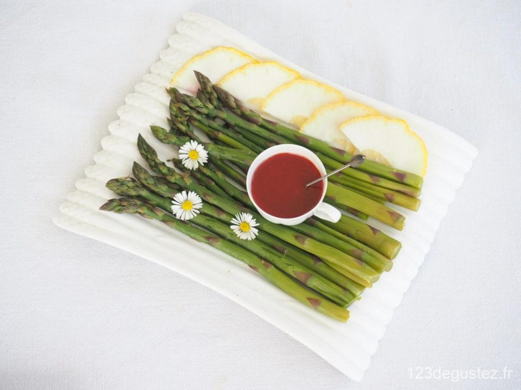 sauce orange sanguine et gingembre