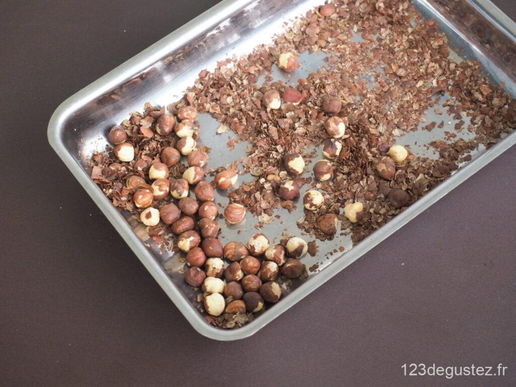 chocolat amer aux noisettes maison