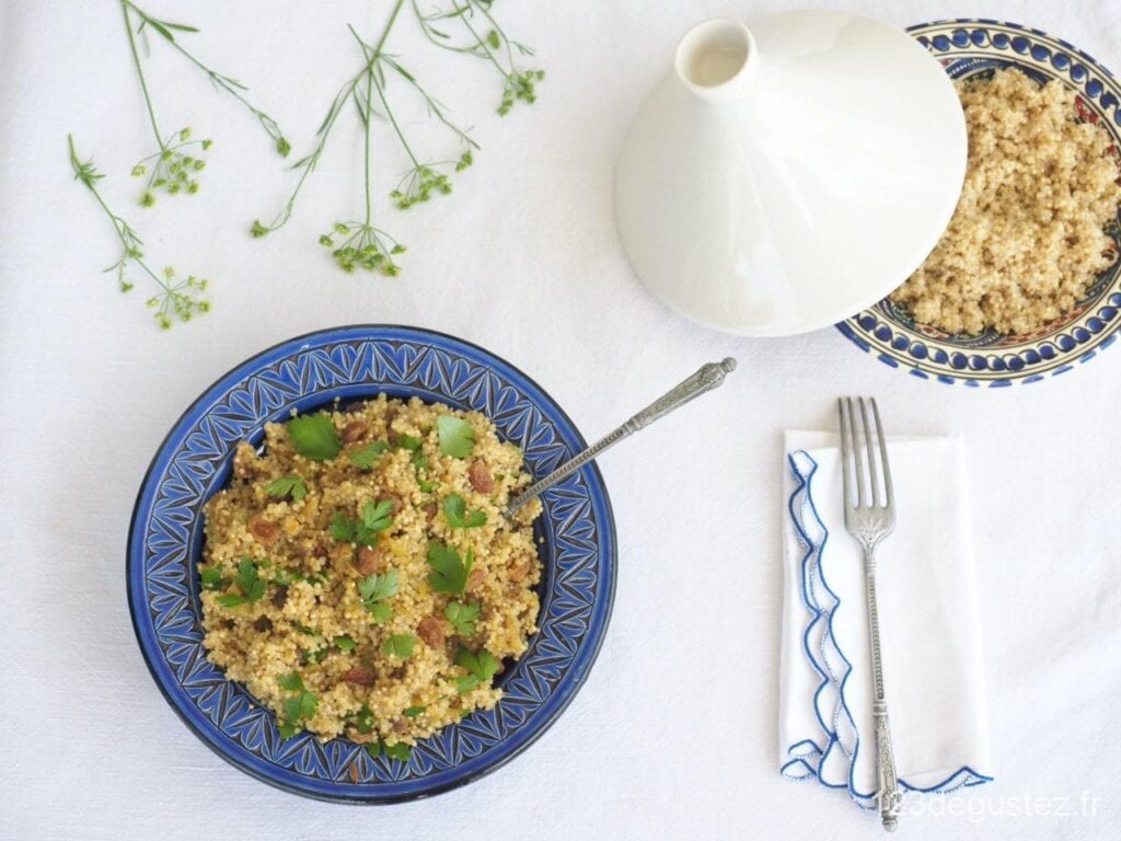 salade de quinoa aux oignons confits