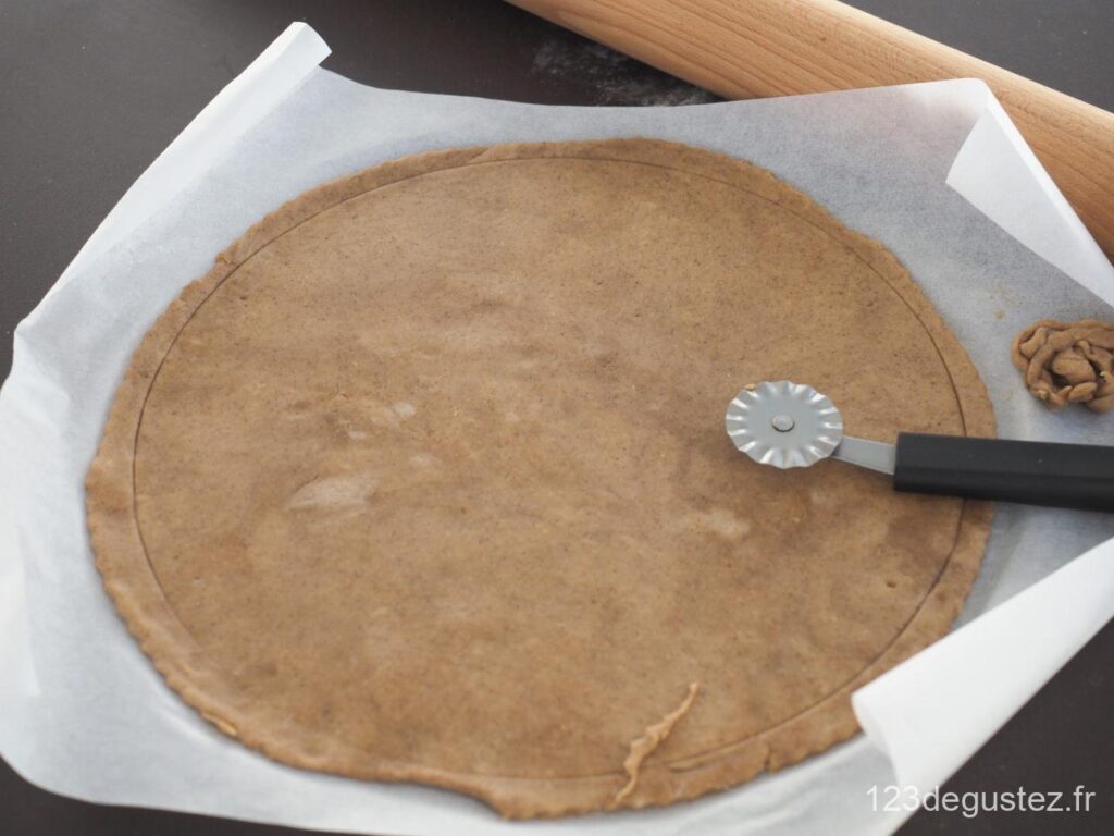 tarte aux pommes épicée