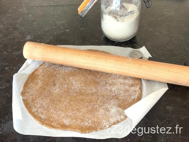 tarte aux pommes epicée