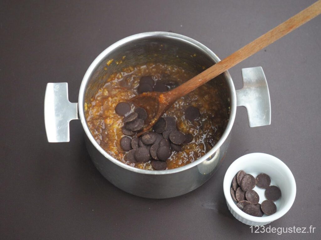 tartinade orange chocolat