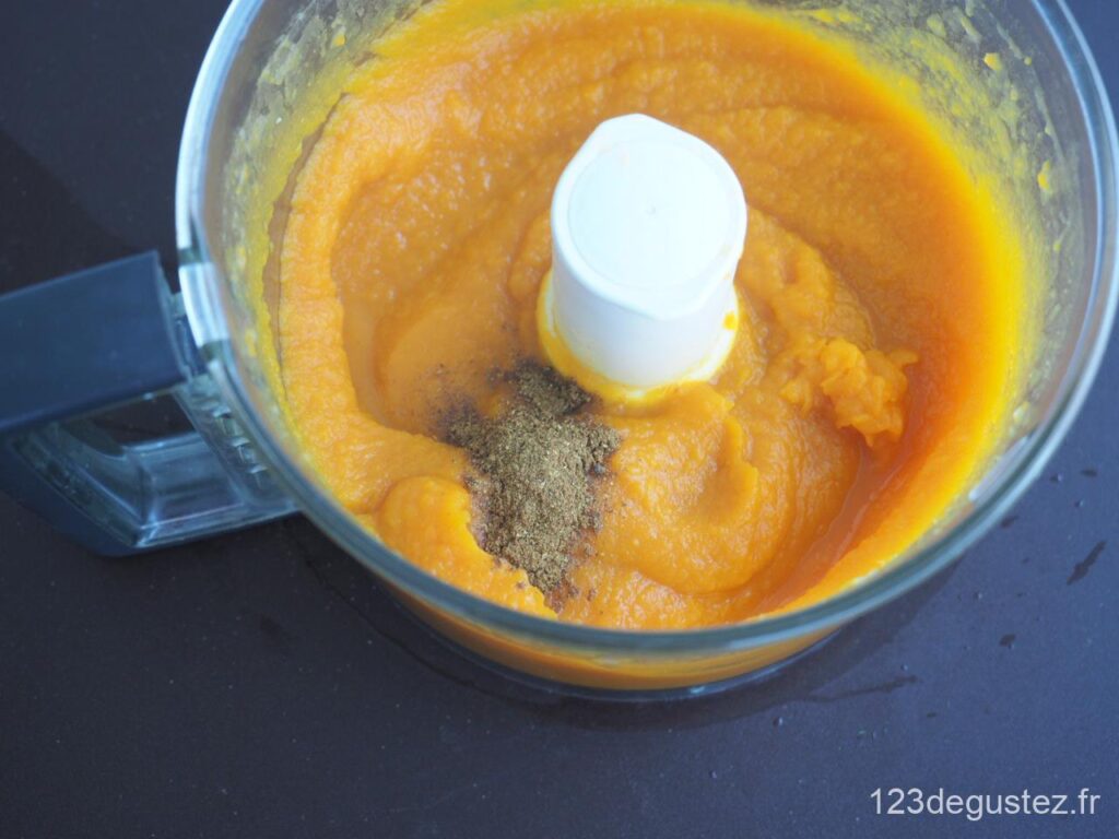 velouté de carottes aux épices