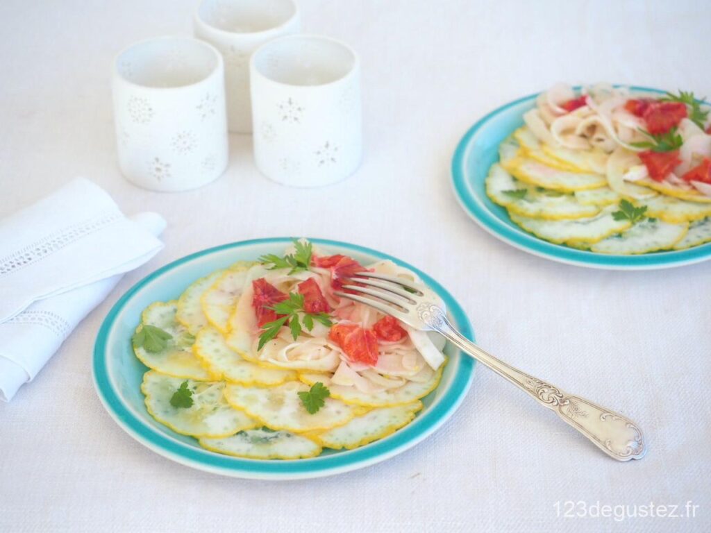 carpaccio de cédrat