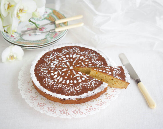 gateau frangipane et clémentine