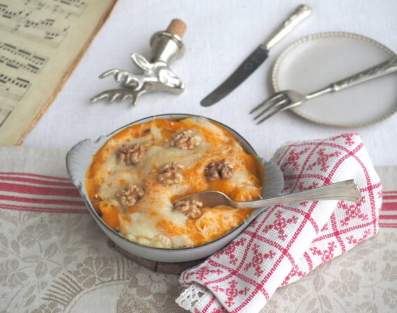 gratin de pâtes léger