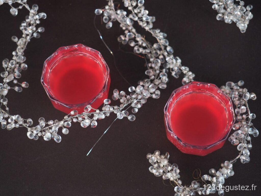 kéfir de fruit à l'hibiscus