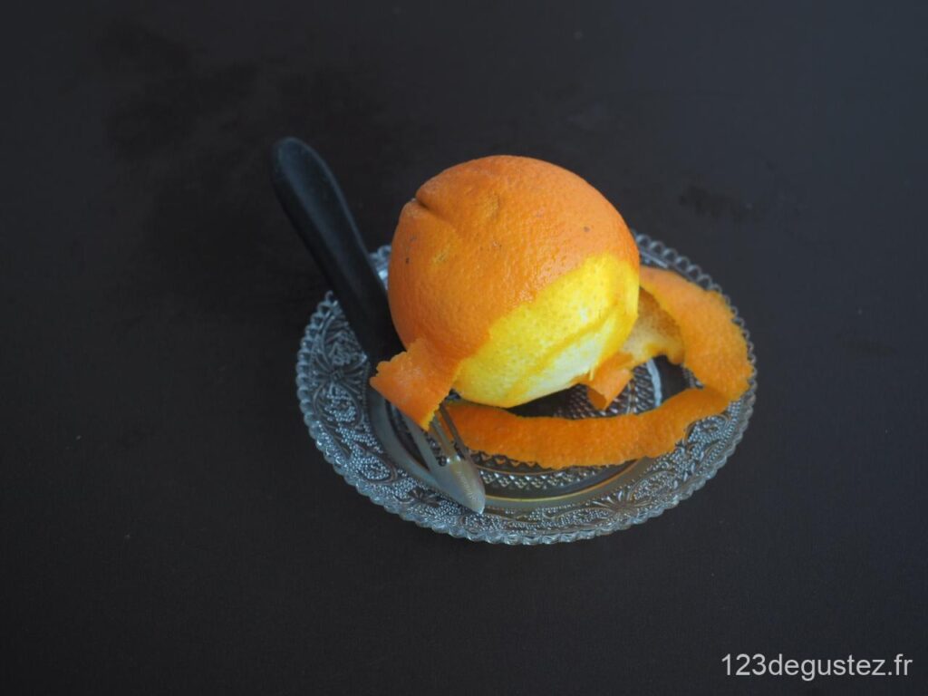 poudre de zeste d'orange