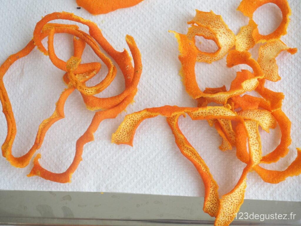 poudre de zeste d'orange