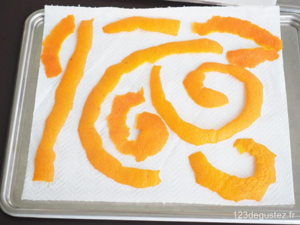 poudre de zeste d'orange