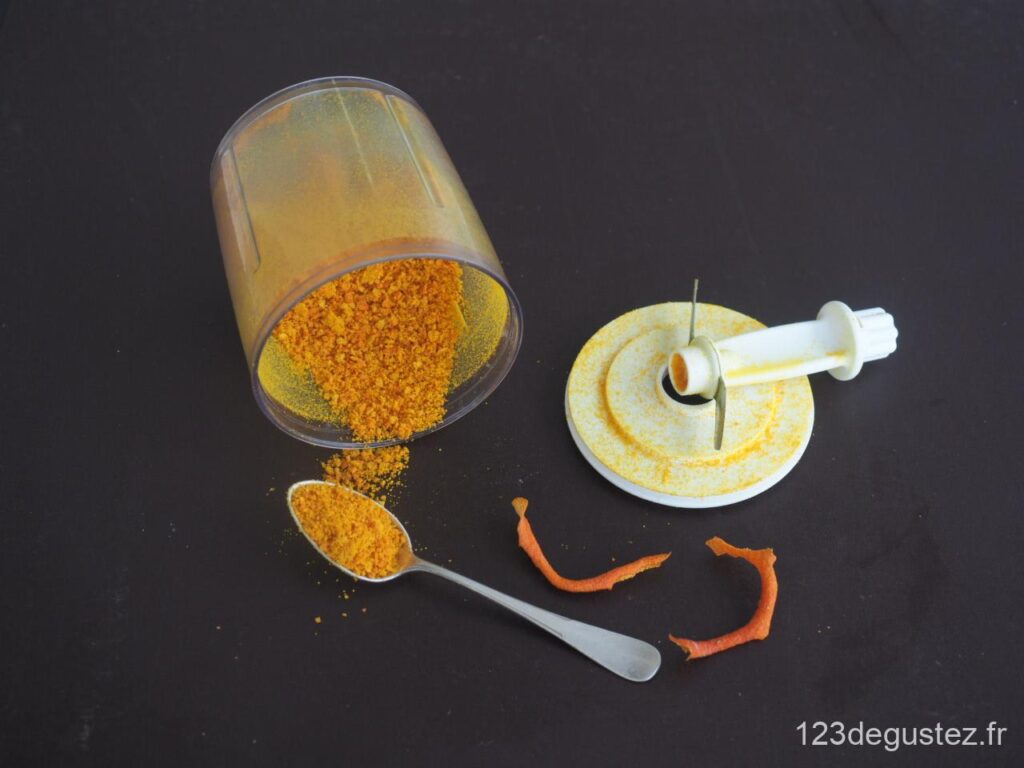poudre de zeste d'orange