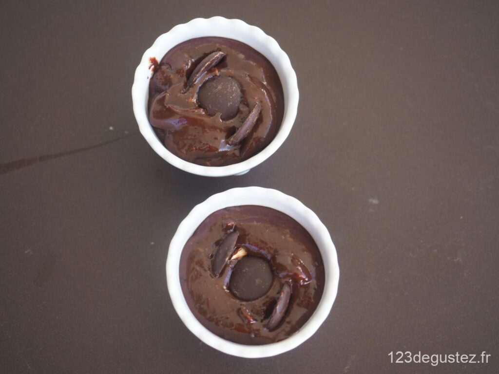 fondant chocolat noisette