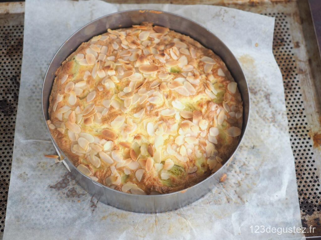 tarte poireau et truite fumée