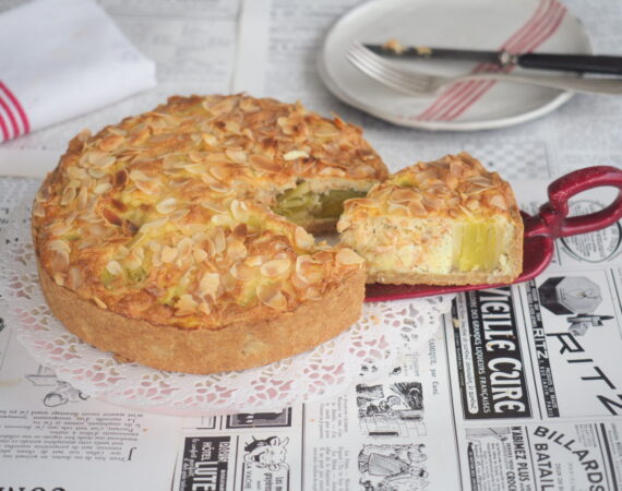 tarte poireau et truite fumée