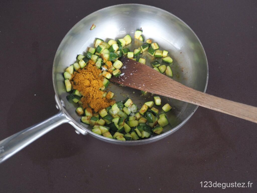 cake courgettes et épices