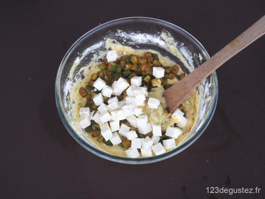 cake courgettes et épices