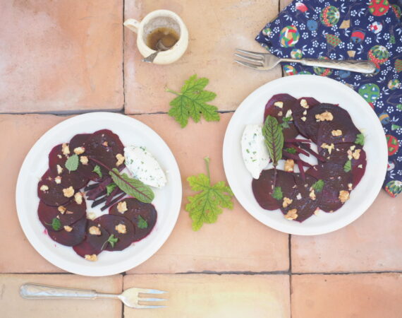 salade de beterave au chèvre