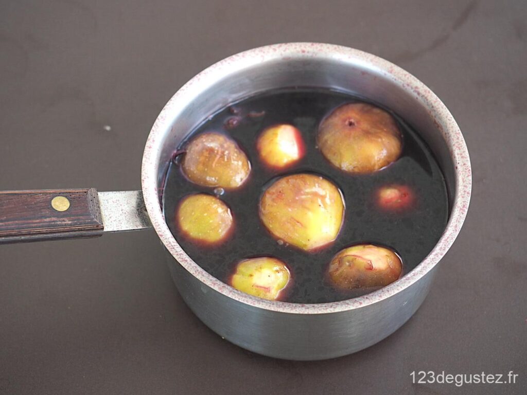 figues fraiches au vin