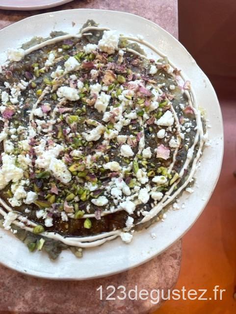 carpaccio d'aubergine