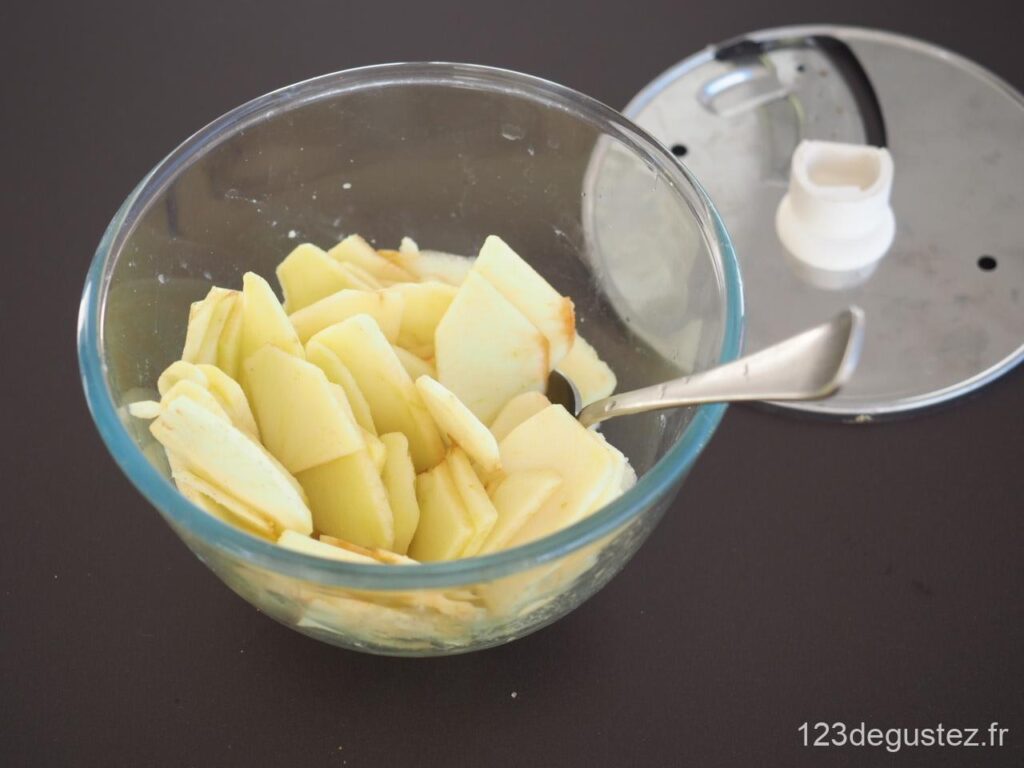 gateau noix et pomme