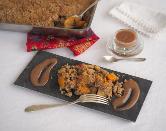 crumble butternut et pomme