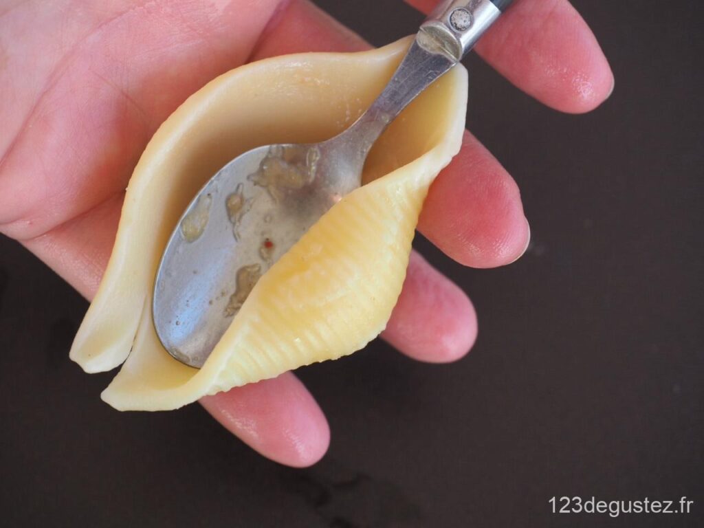 conchiglioni farcis au poisson