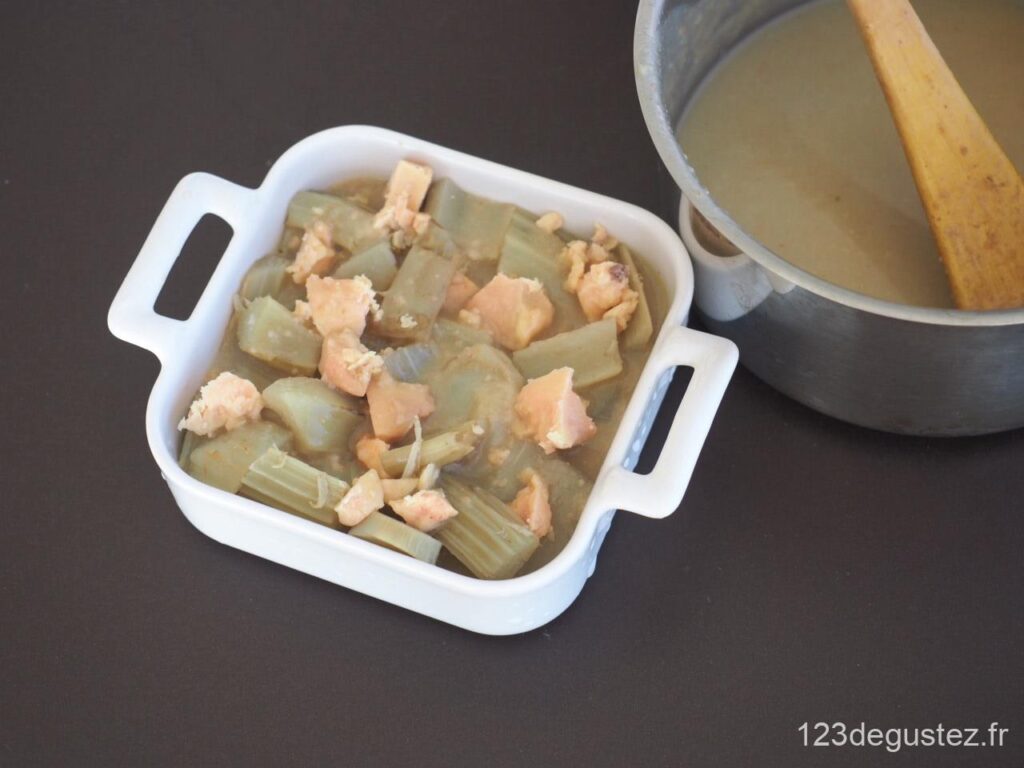 gratin de cardons à la lyonnaise