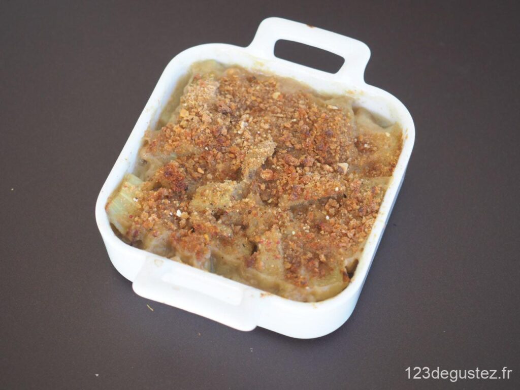 gratin de cardons à la moelle