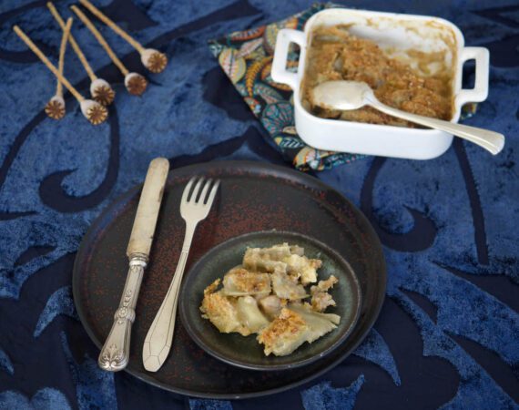 gratin de cardons à la moelle