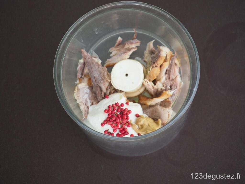 rillettes de hareng fumé