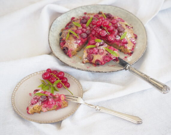 gâteau cookie aux fruits rouges