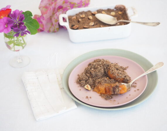 crumble abricot sarrasin