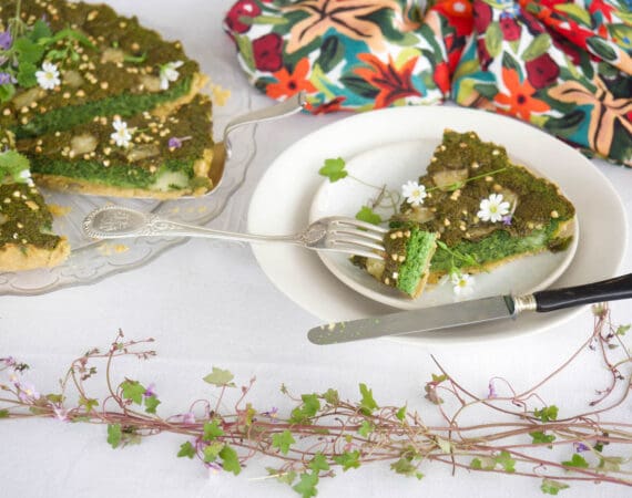 tarte aux épinards