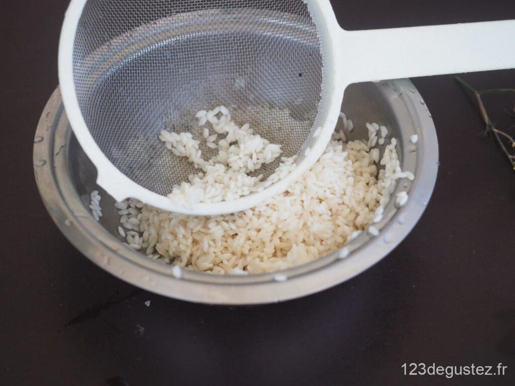 moules au riz à la grecque