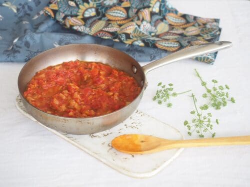 sauce tomate à la grecque