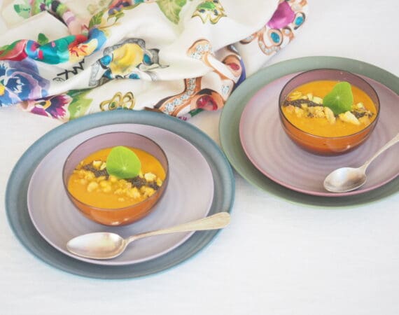 velouté de carottes et chataignes