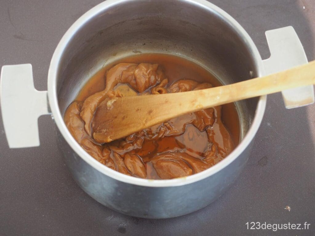 Pommes au caramel beurre salé