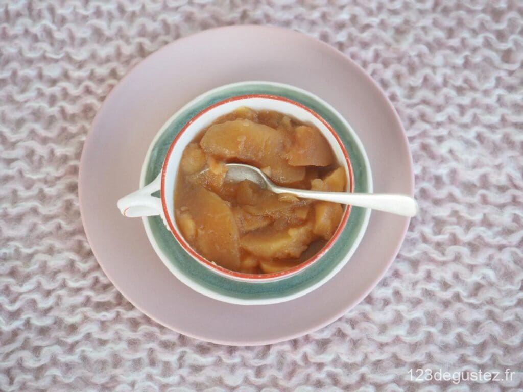 Pommes confites caramel beurre salé