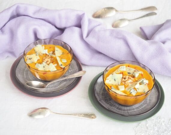 soupe potimarron aux noix