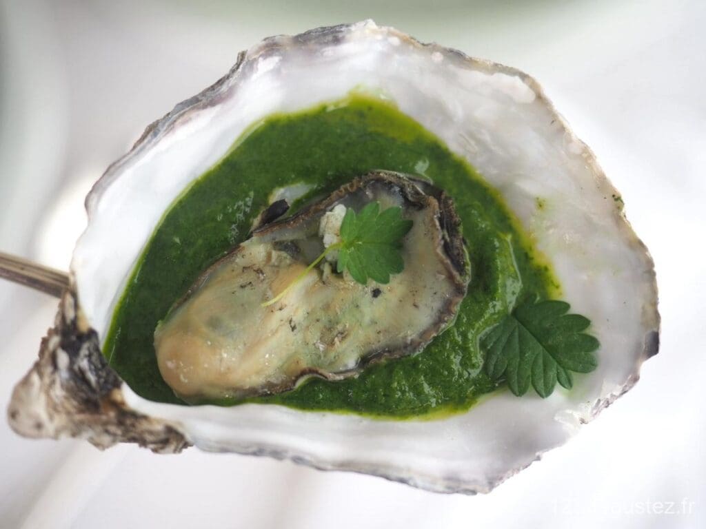 Huitres au cresson
