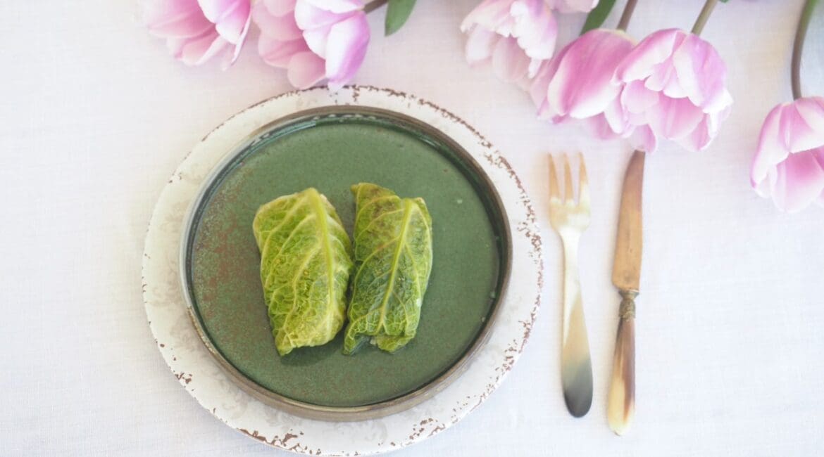 Chou farci végétarien