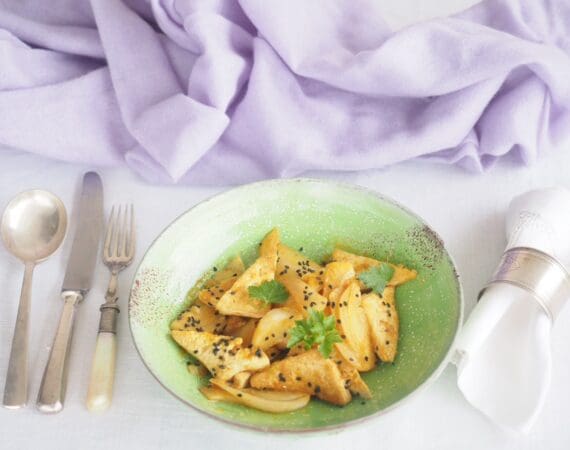 tofu sauce orange et gingembre