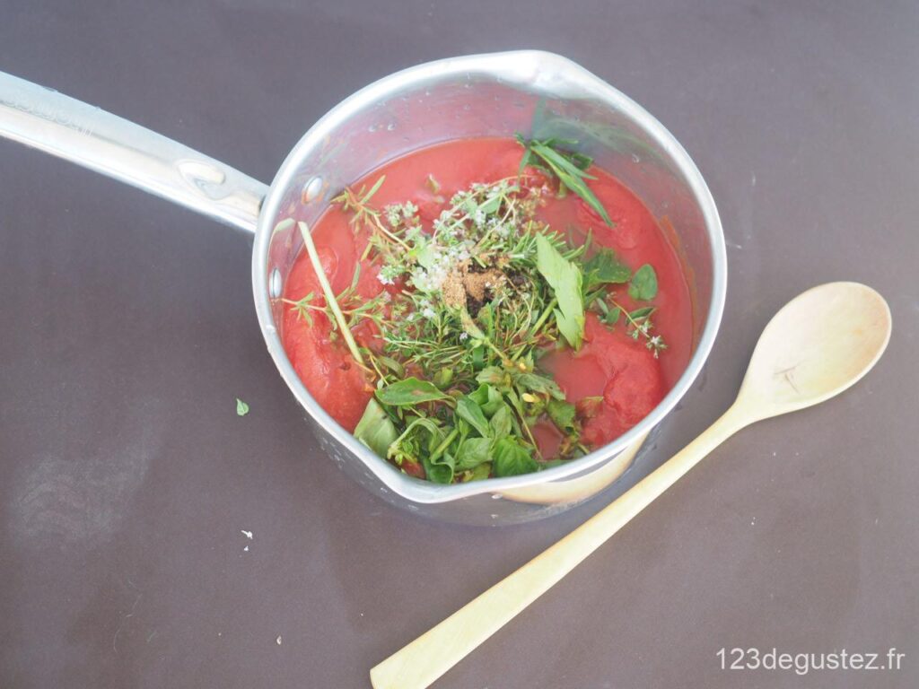 sauce tomate facile