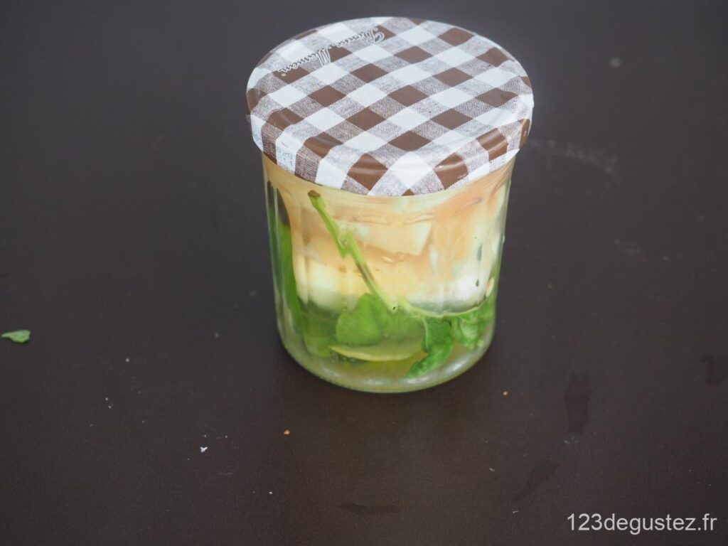 soupe de pêches au basilic