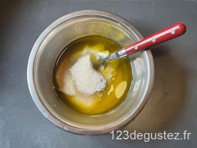 gateau au yaourt et fruits des bois