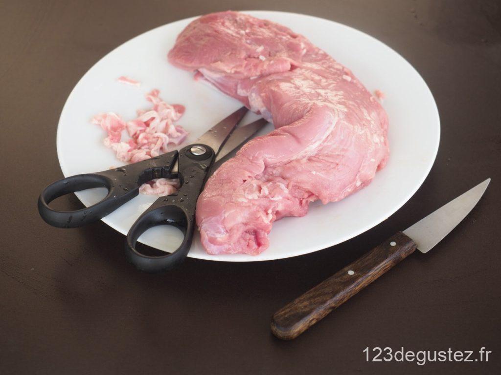 filet mignon de porc cuisson vapeur douce