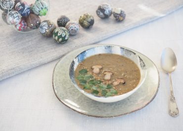 Soupe légumes champignons