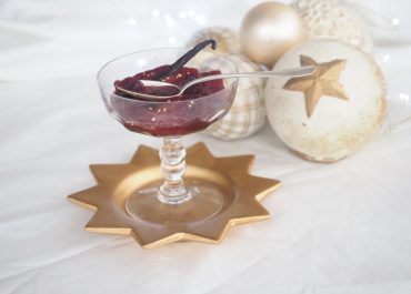 Pommes cuites au vin chaud