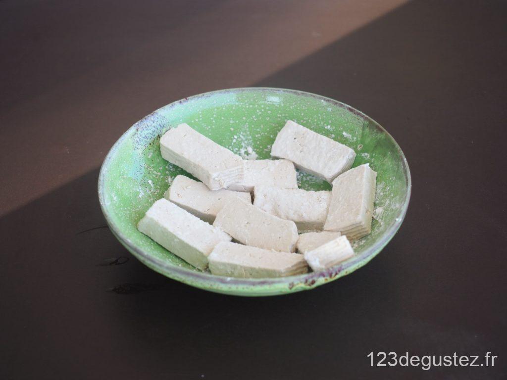 Tofu croustillant caramélisé