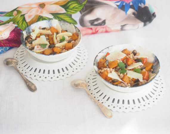 salade de petit épeautre au potimarron